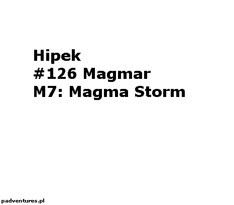 Magmar używający Magma Storm